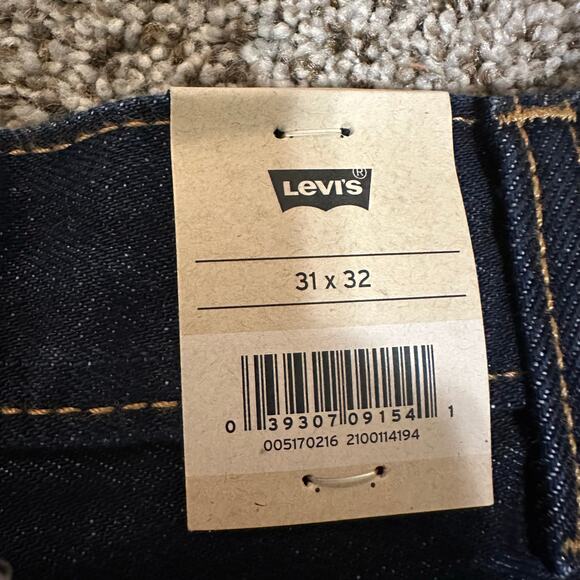 LEVI'S Men's 517 Bootcut Jeans Size 31X32 In Rinse Dark Wash - Picture 6 of 12